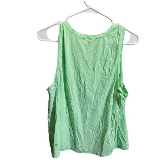 Lululemon Mint Green Tank Top Size 8 Sleeveless Lightweight - Picture 4 of 5